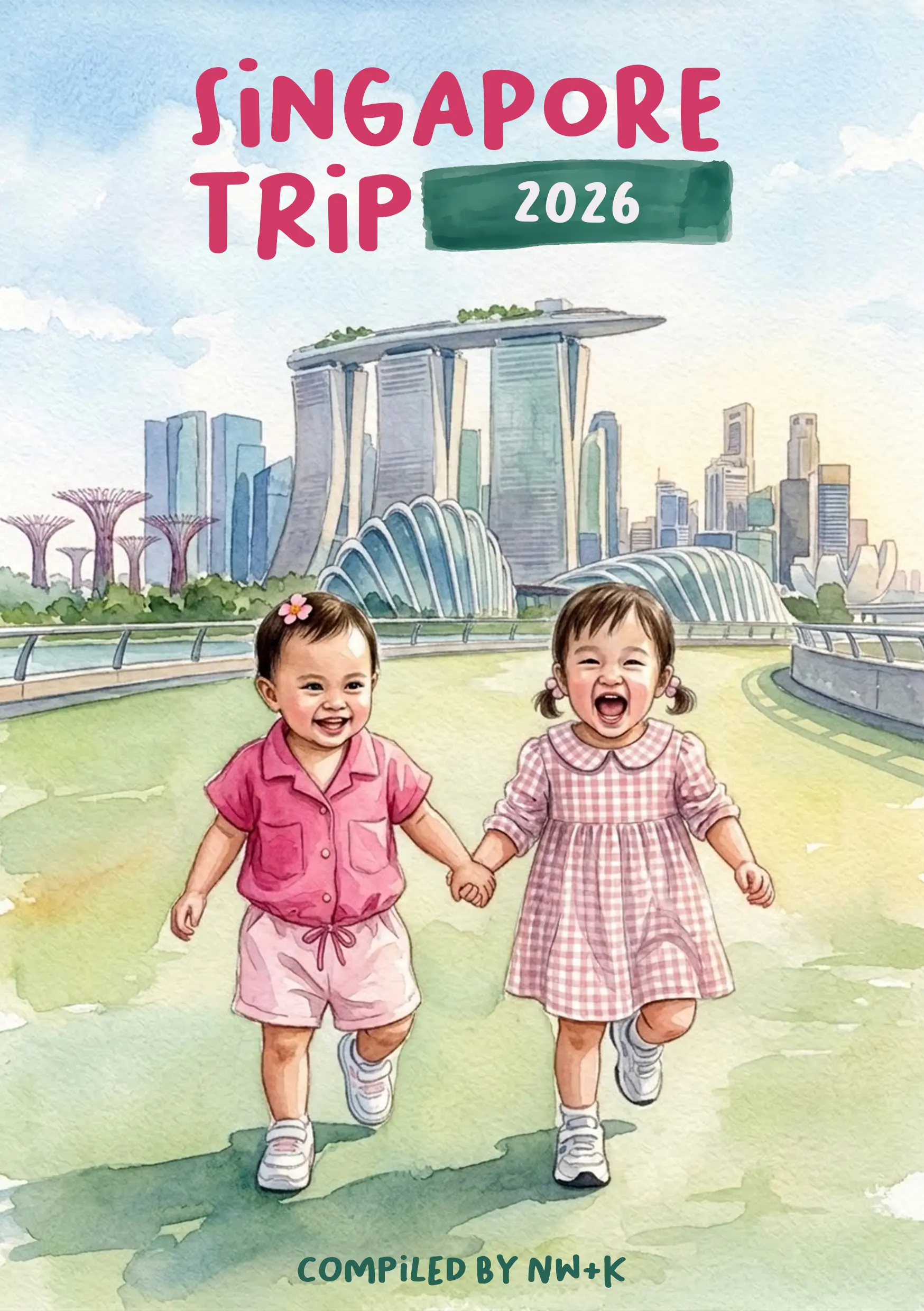 Singapore Trip 2026 booklet cover